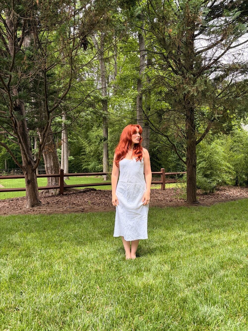 Reworked Brooks Brothers Irish Linen Dress